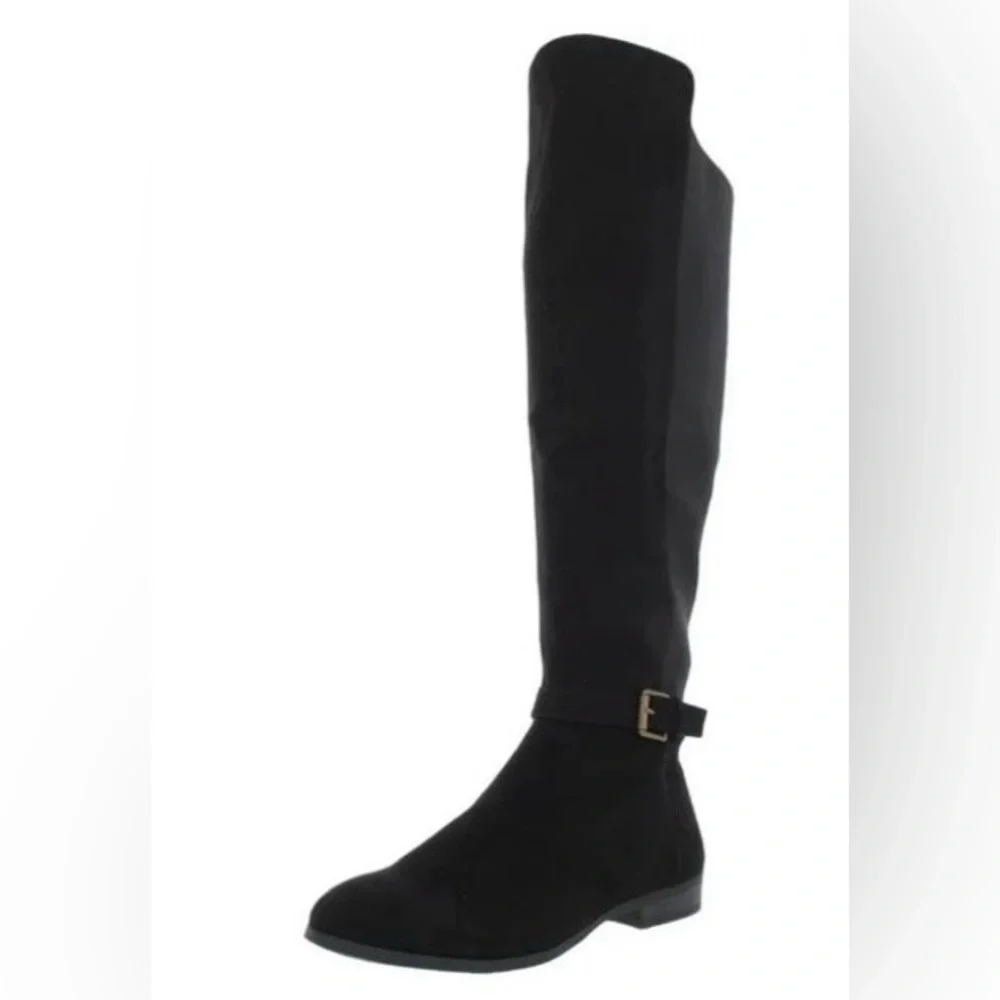Style & Co Womens Kimmballf : Knee-High Boots - BLACK Size multiple - Picture 1 of 8